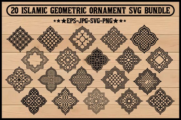 20 Islamic Geometric Ornament SVG Bundle: A Practical Guide for Designers and Crafters
