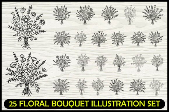25 Elegant Floral Bouquet Bundle: A Comprehensive Guide for Creators