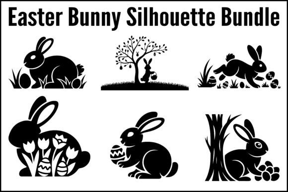 Easter Bunny Silhouette Bundle Guide