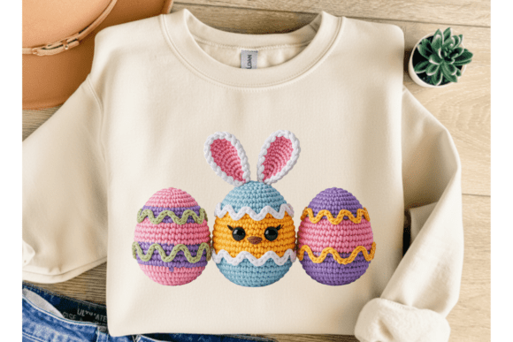 Elevating Spring Design: The Strategic Value of Crochet Easter Eggs PNG Assets