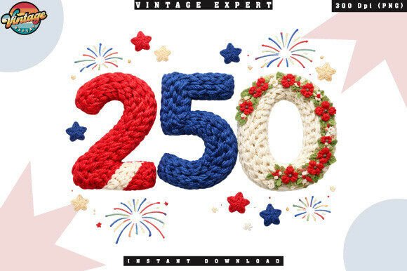Evaluating the American Pride 250 Crochet Yarn Faux PNG for Patriotic Design Projects