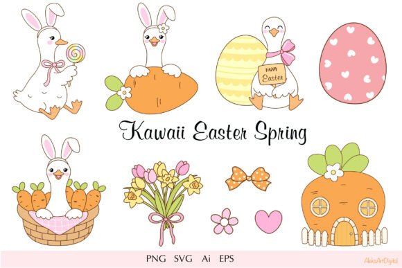 Integrating the Easter Carrot House and Geese Collection into Your Creative Workflow