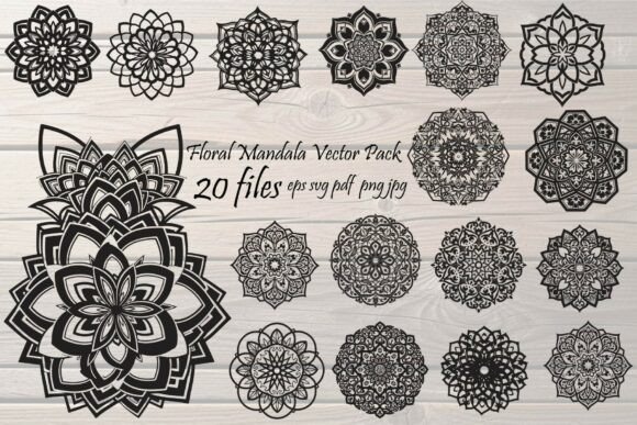 Integrating the Floral Mandala Bundle into Professional Design and Craft Workflows