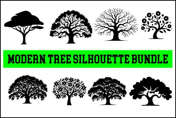 Integrating the Modern Tree Silhouette Bundle into Professional Design Workflows
