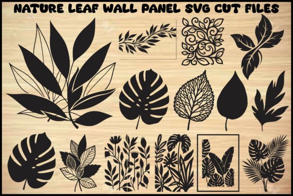 Nature Leaf Wall Panel SVG Bundle: A Strategic Asset for Modern Makers