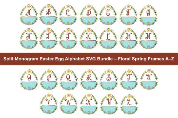 Split Monogram Easter Egg Alphabet SVGs: A Practical Guide for Spring Crafting