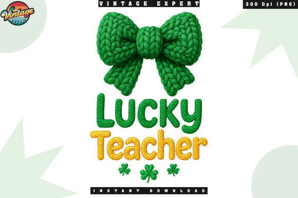 St Patrick’s Lucky Teacher Crochet Yarn: Elevating Seasonal Print-on-Demand Designs