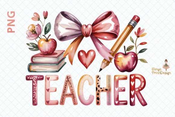 Teacher Sublimation PNG Back to School: Elevate Your Classroom Crafts