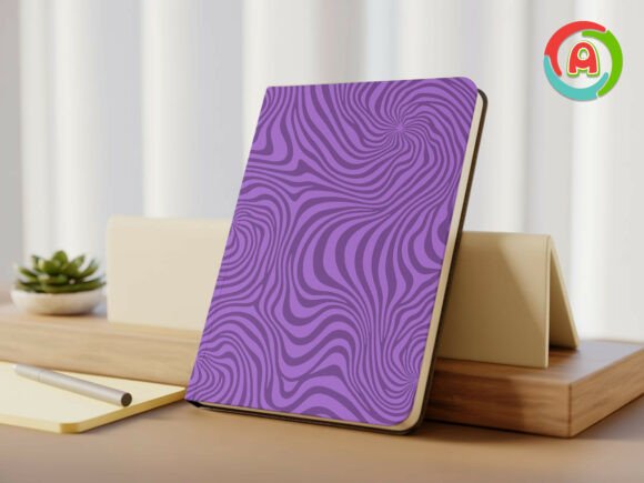 Transforming Digital Aesthetics with Colorful Swirl Line Abstract Patterns