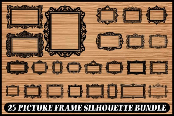 Unlocking Timeless Design with the 25 Vintage Picture Frame SVG Bundle