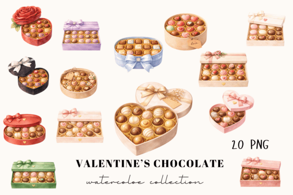 Valentine Chocolate Box Clipart Guide