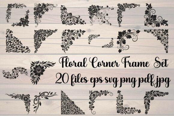 Vintage Baroque Floral Corner Pack: Design Guide
