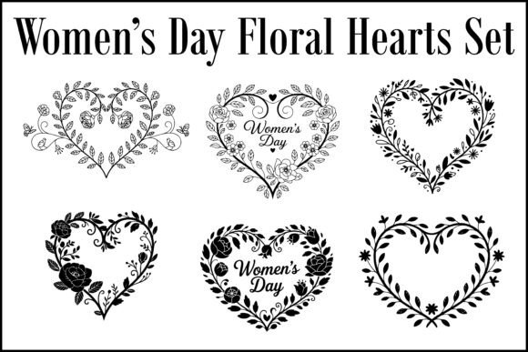 Women’s Day Floral Hearts Set Guide